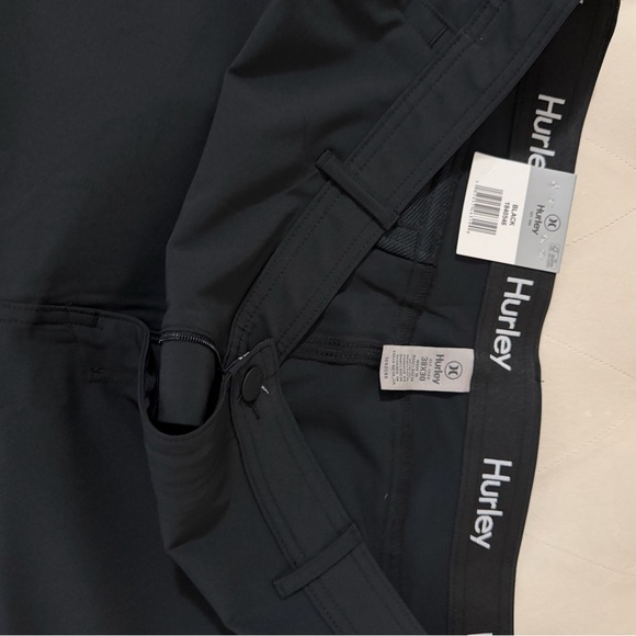 Hurley Black Casual Pants - Picture 3 of 5